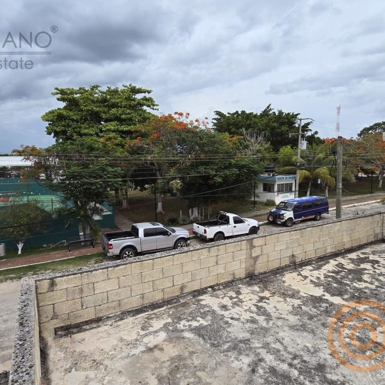Vista del Parque de Colonos desde la azotea