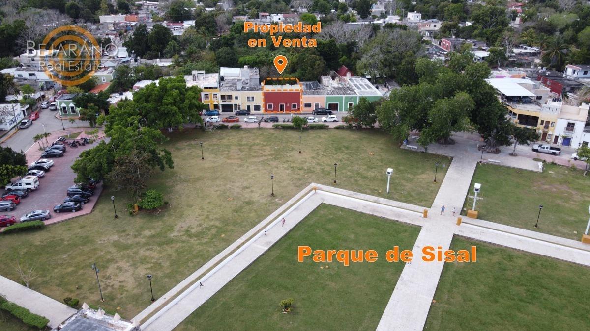 bre-cr-sisal-17 Vista aérea del parque de Sisal y la casa en la fachada del frente