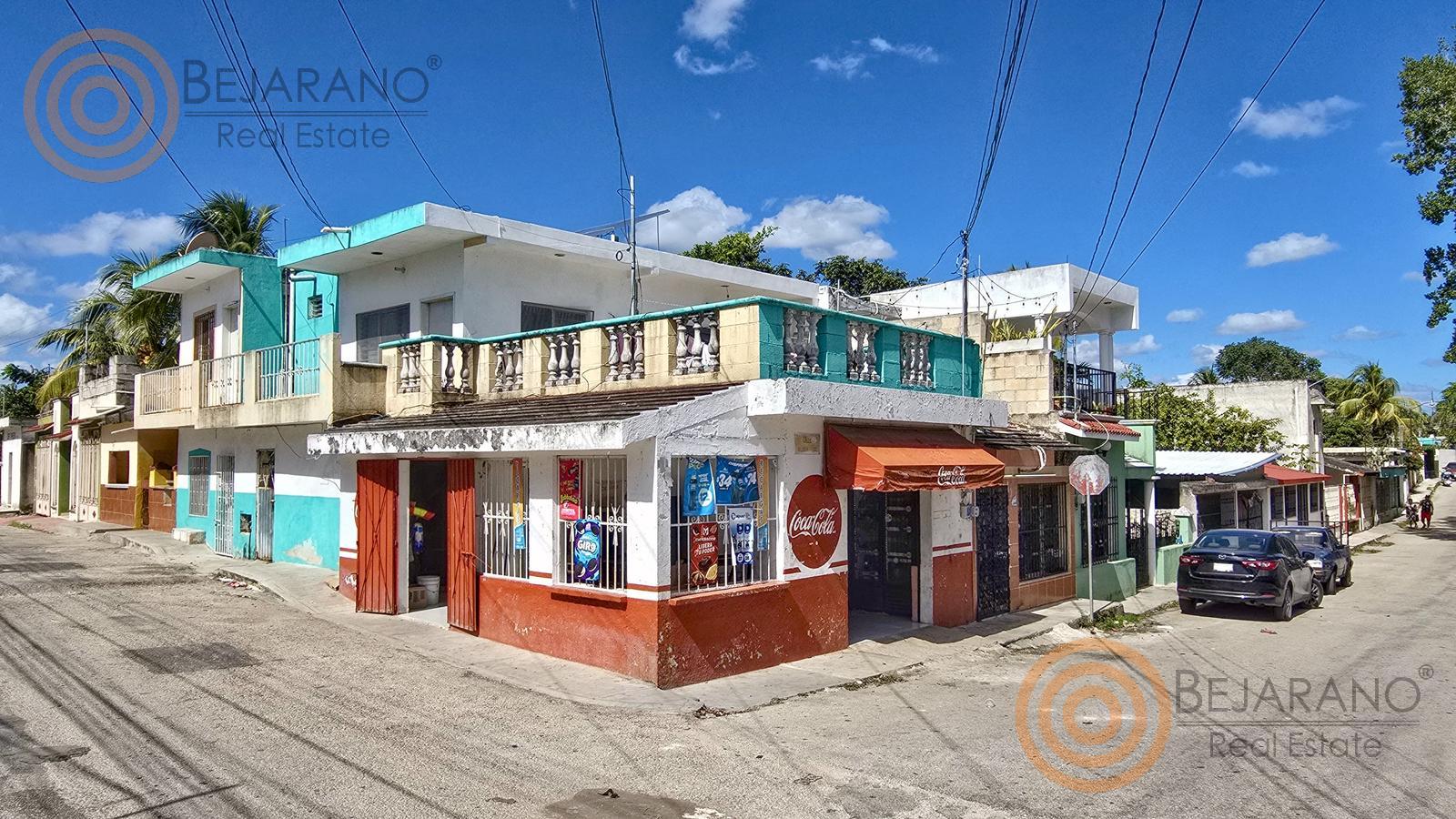 bre-cv-4deptsylc-01 Propiedad en esquina con local comercial en planta baja y departamentos arriba