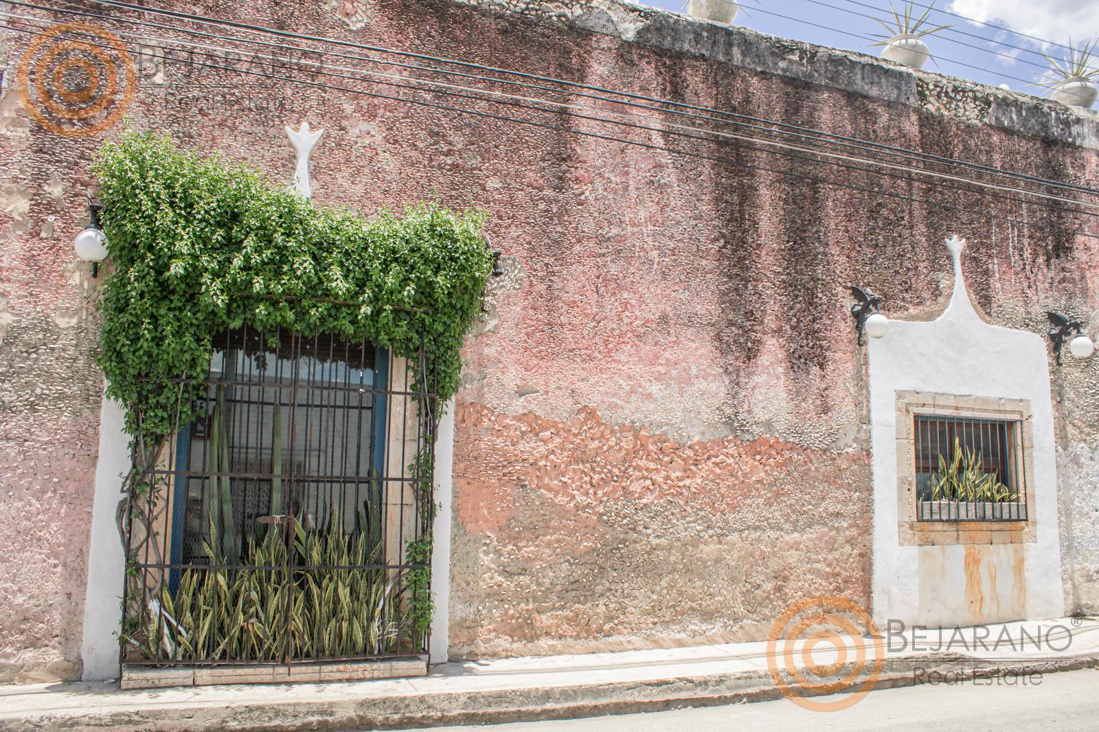 bre-cv-gargolas-02 Ventana con reja y vegetación en el muro de la casa colonial