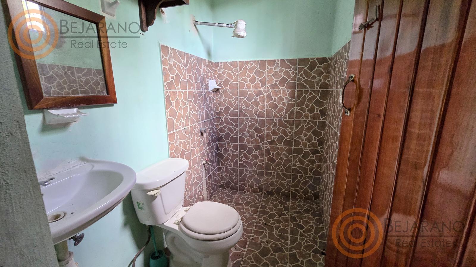 bre-rv-ebtun-10 Baño completo de la casa del rancho en Ebtún