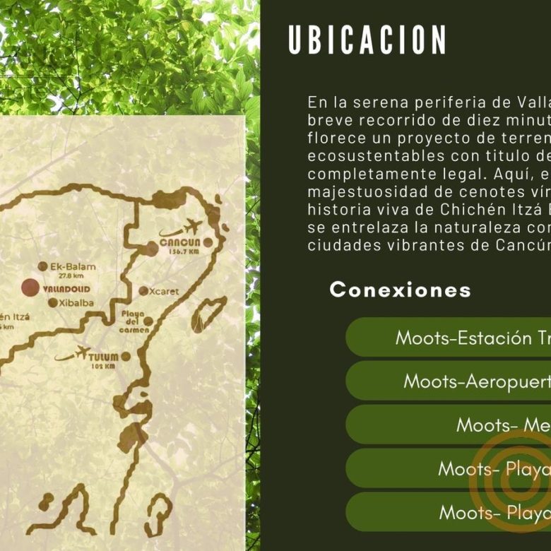 Mapa de conexiones: Tren Maya a 5 minutos, Cancún, Mérida y Tulum