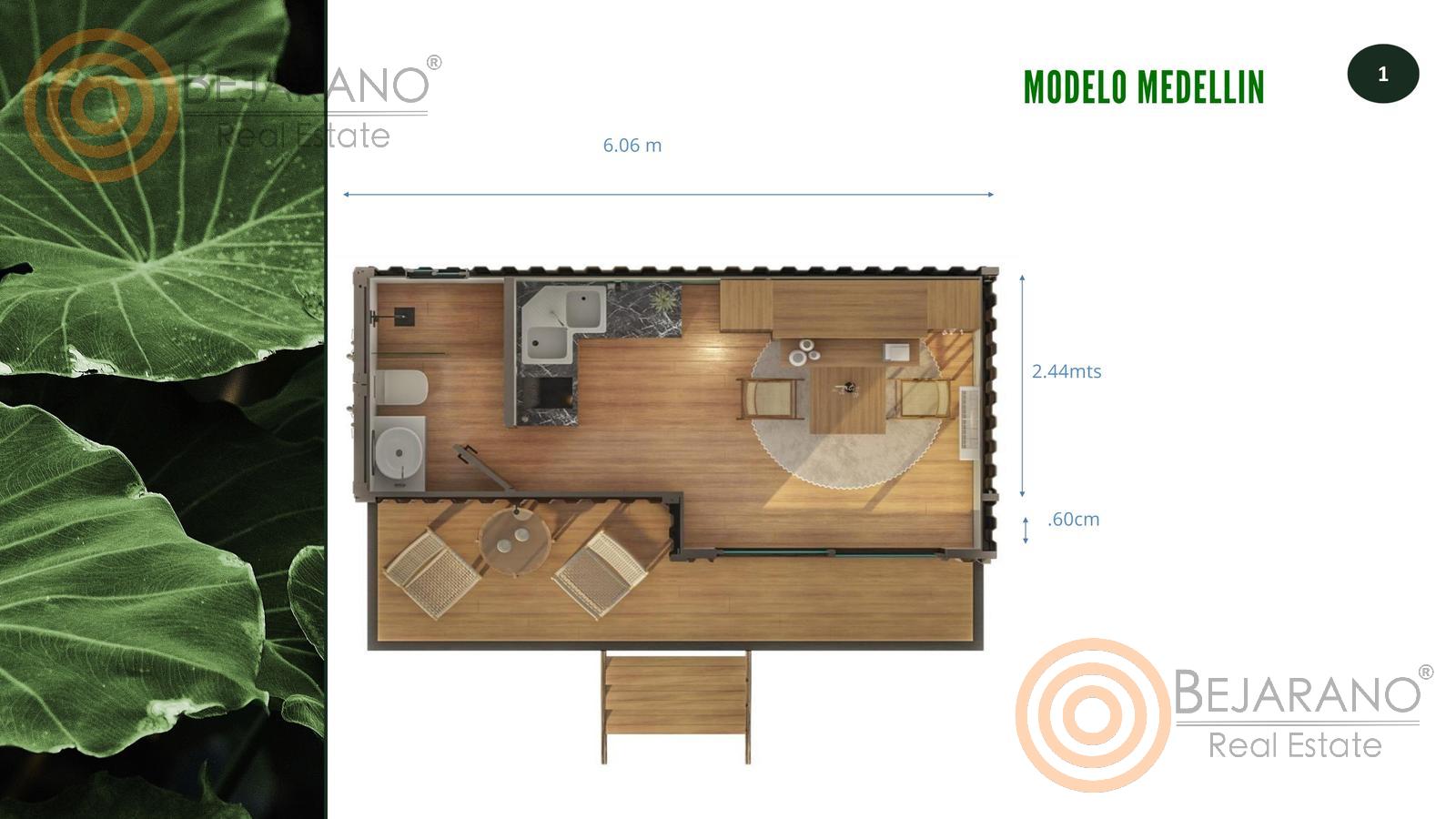 bre-tv-ecoproyect-10 Plano del modelo Medellín con sus medidas